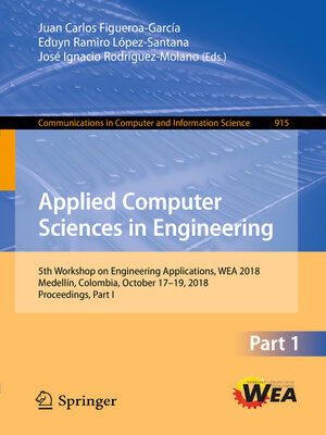cover image of Applied Computer Sciences in Engineering